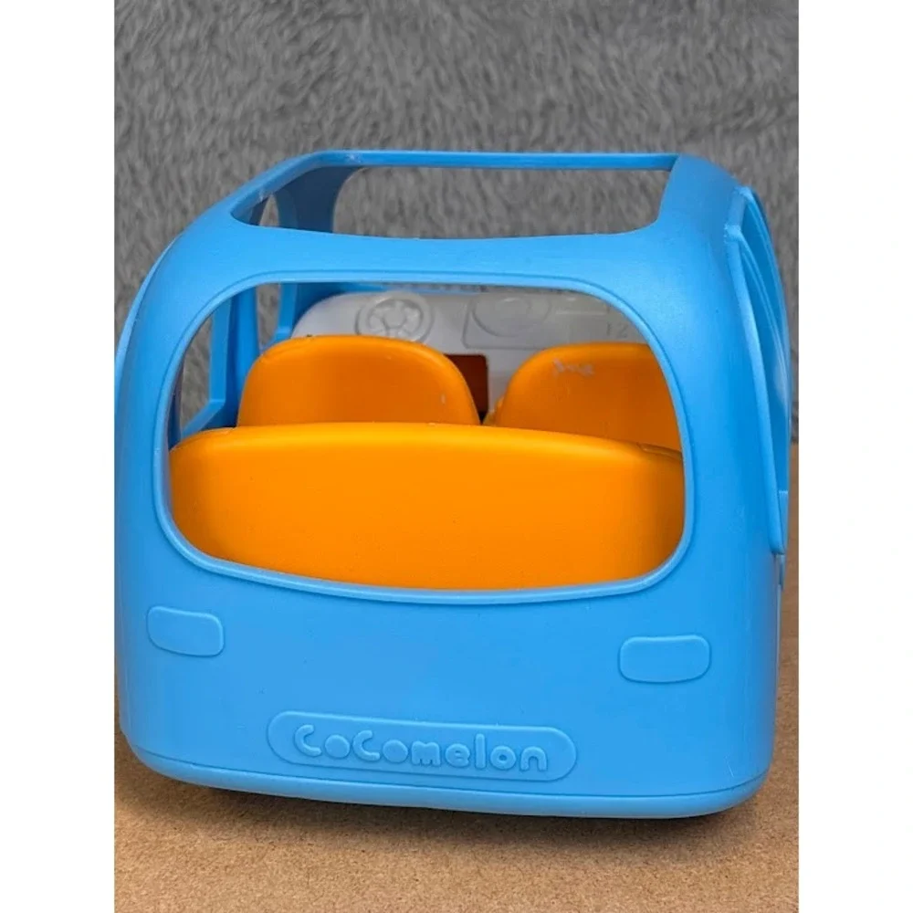 Cocomelon Musical‎ Blue School Bus Toy Jazwares CMW0104 2021 Moonbug 7 Inch